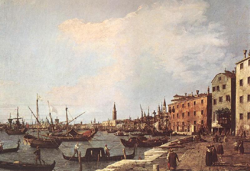 Canaletto Riva degli Schiavoni - west side dfg Norge oil painting art