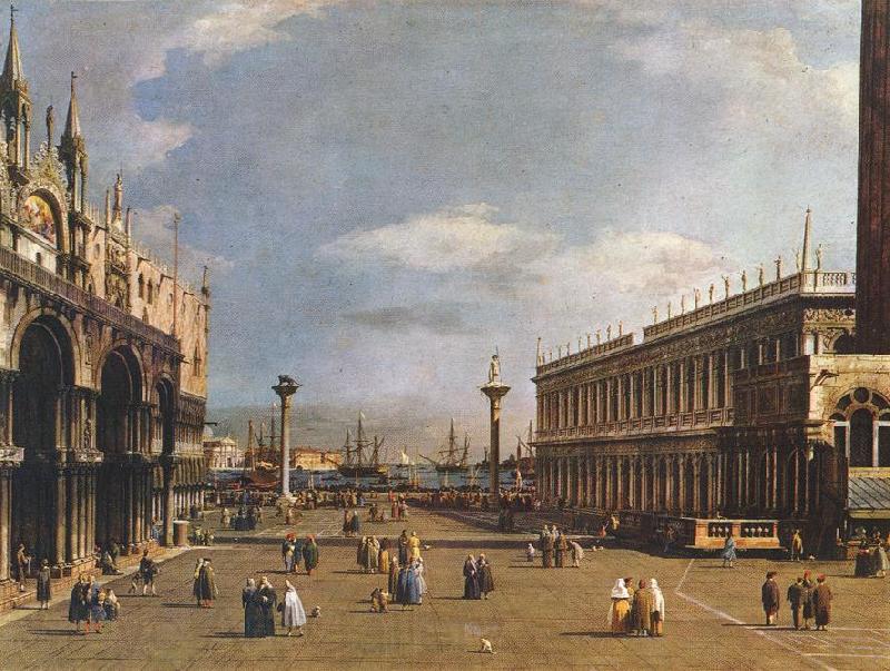 Canaletto The Piazzetta g Spain oil painting art