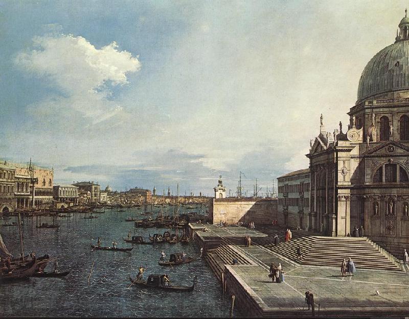 Canaletto The Grand Canal at the Salute Church d Norge oil painting art