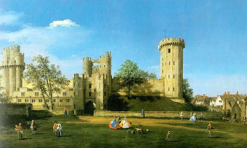 Canaletto Warwick Castle, The East Front France oil painting art
