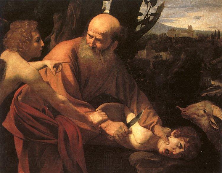 Caravaggio The Sacrifice of Isaac_2 Norge oil painting art