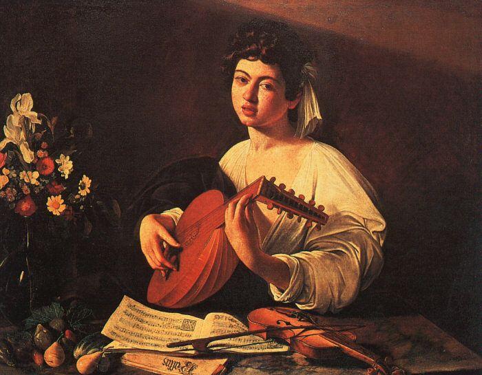Caravaggio Lute Player5 Germany oil painting art