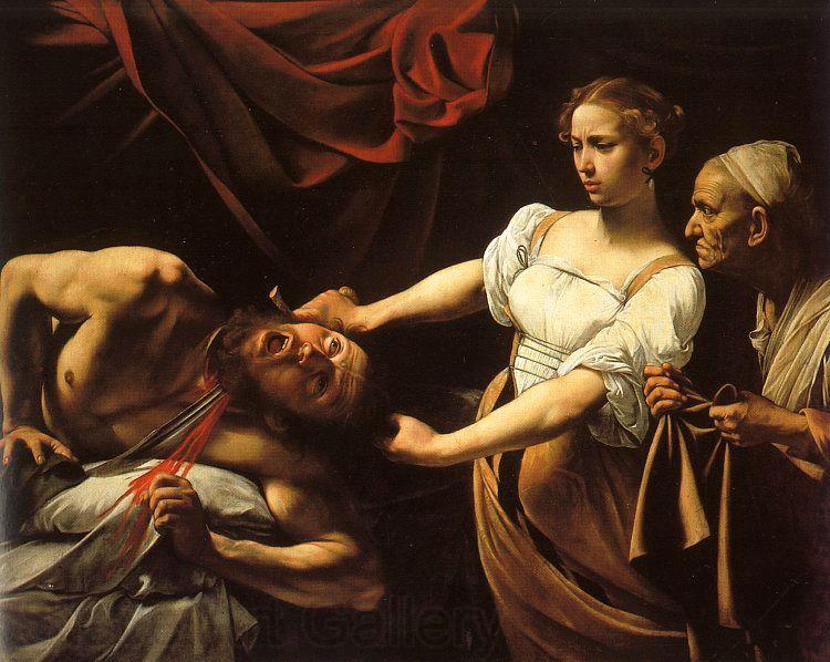 Caravaggio Judith and Holofernes Germany oil painting art