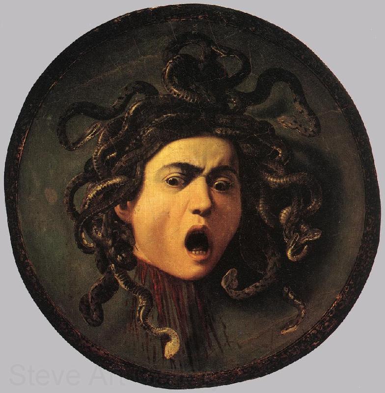 Caravaggio Medusa  gg France oil painting art