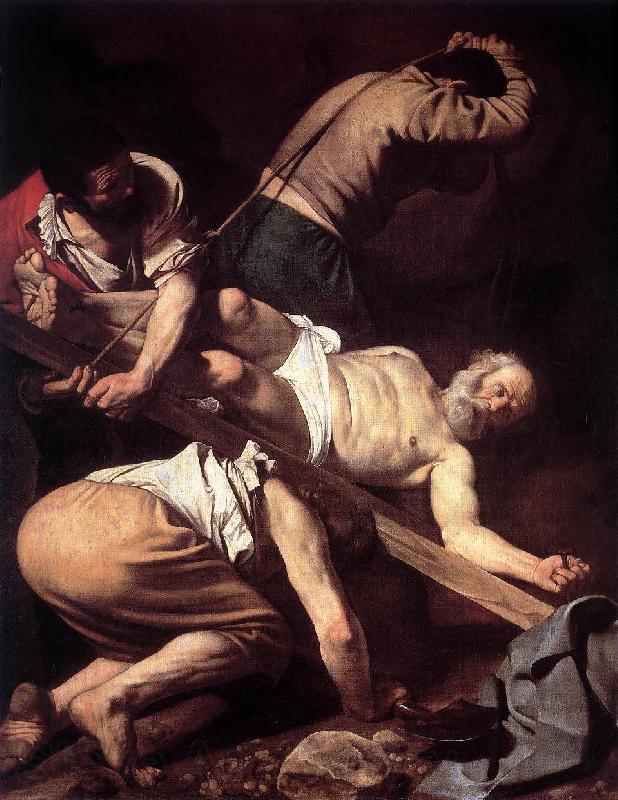 Caravaggio The Crucifixion of Saint Peter  fd Germany oil painting art