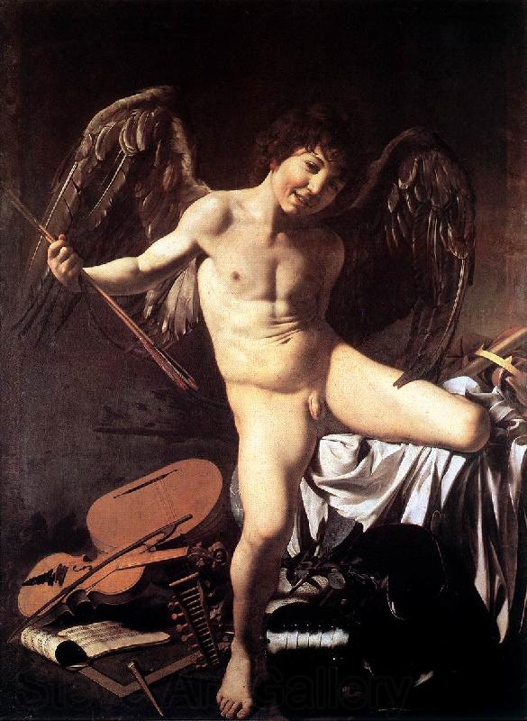 Caravaggio Amor Victorious dsf Germany oil painting art