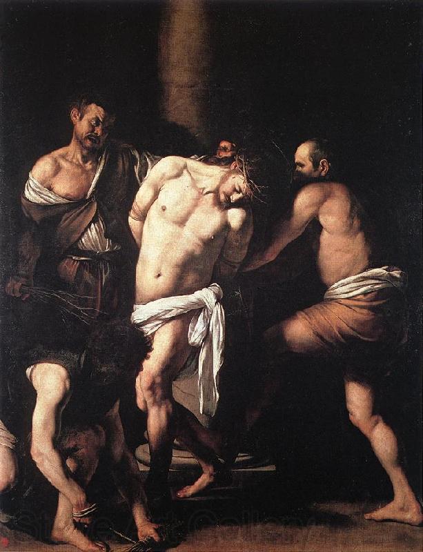 Caravaggio Flagellation  dgh Norge oil painting art