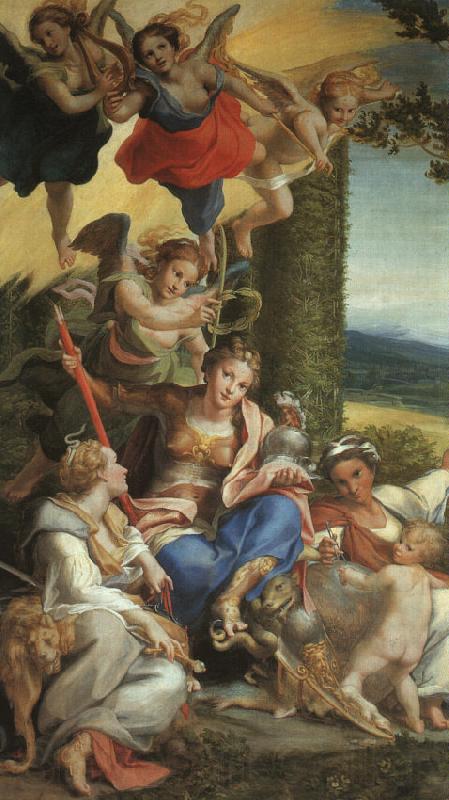 Correggio Allegory of Virtue France oil painting art