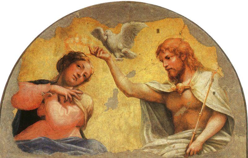 Correggio Coronation of the Virgin France oil painting art