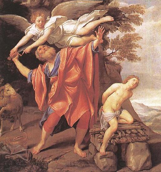 Domenichino The Sacrifice of Isaac ehe Spain oil painting art