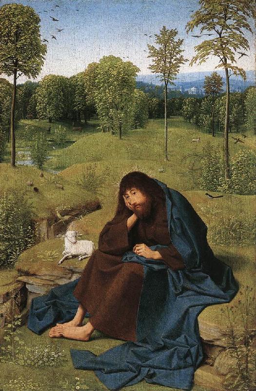 GAROFALO John the Baptist in the Wilderness fg France oil painting art