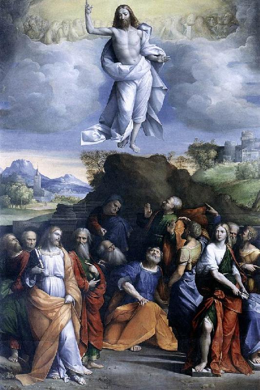 GAROFALO Ascension of Christ sdg Norge oil painting art