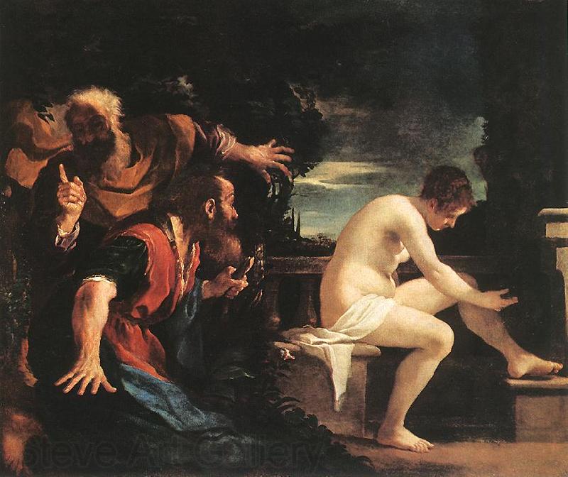 GUERCINO Susanna and the Elders kyh Spain oil painting art