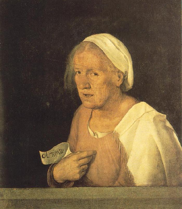 Giorgione Old Woman dhjd Germany oil painting art