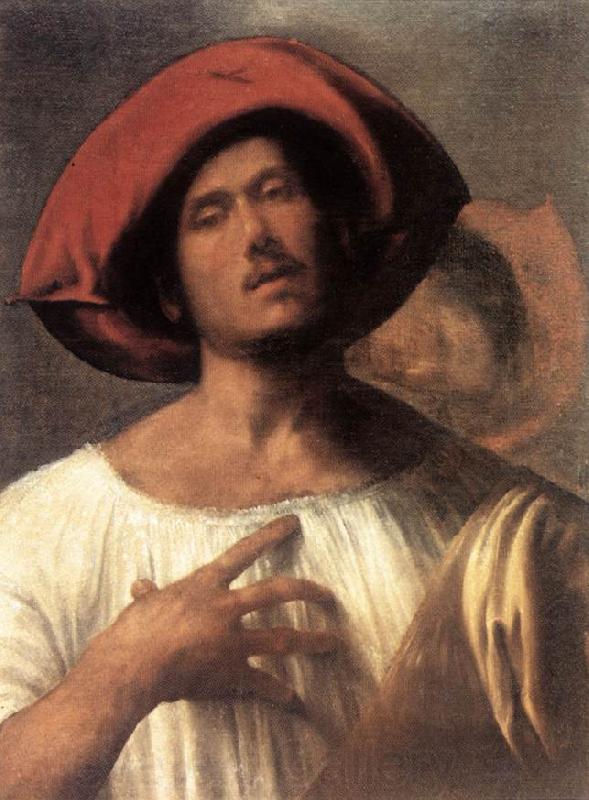Giorgione The Impassioned Singer dg Norge oil painting art