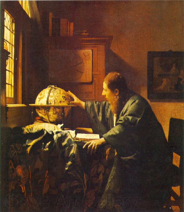 JanVermeer The Astronomer Norge oil painting art