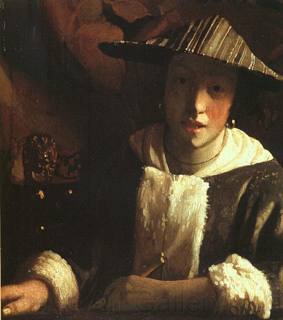 JanVermeer Woman Holding a Balance Norge oil painting art