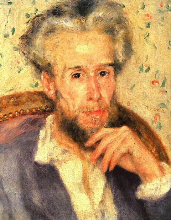 Pierre Renoir, Portrait of Victor Chocquet - Pierre%2520Renoir76
