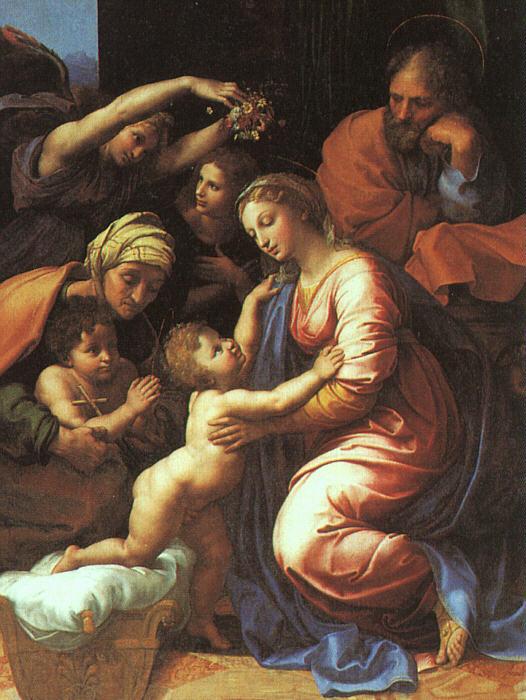 Raphael The Holy Family Norge oil painting art
