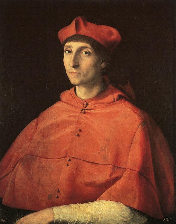 Raphael Portrait of a Cardinal Norge oil painting art