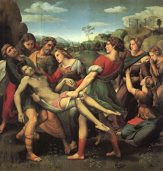 Raphael The Entombment Spain oil painting art