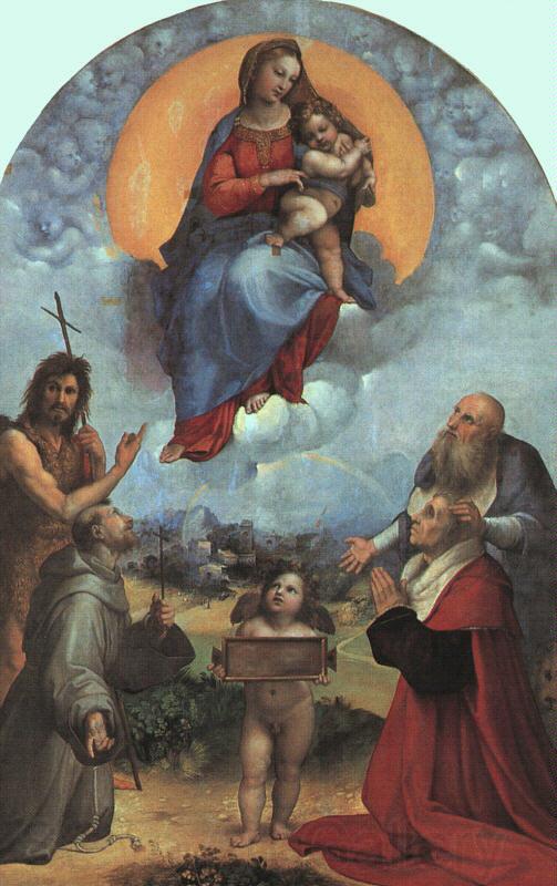 Raphael The Madonna of Foligno Spain oil painting art