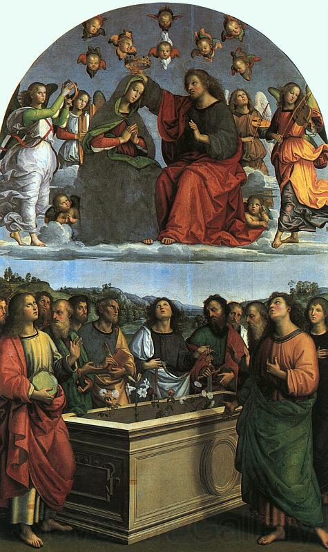 Raphael Coronation of the Virgin Spain oil painting art