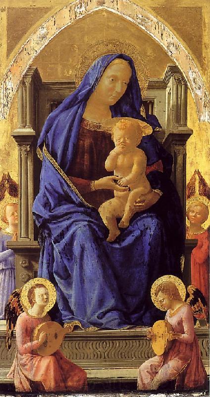MASACCIO The Virgin and Child Norge oil painting art