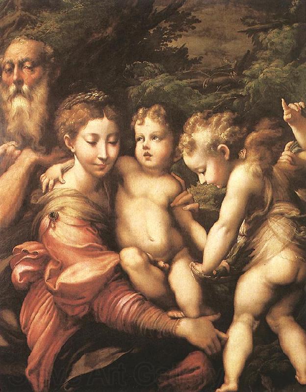 PARMIGIANINO Rest on the Flight to Egypt ag Norge oil painting art