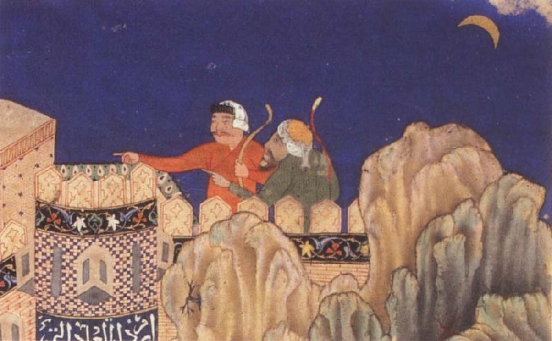 Bihzad The Crescent moon turned downwards Germany oil painting art
