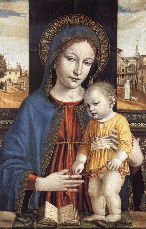 Bergognone The Virgin and Child Norge oil painting art