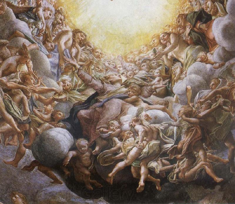 Correggio The heaven speed of Maria Spain oil painting art