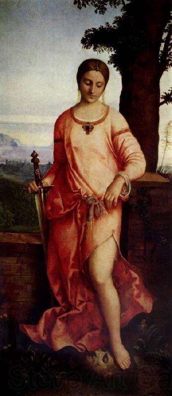 Giorgione Judith Germany oil painting art