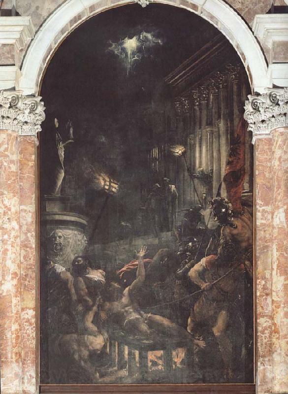 Titian Martyrdom of St.Laurence France oil painting art