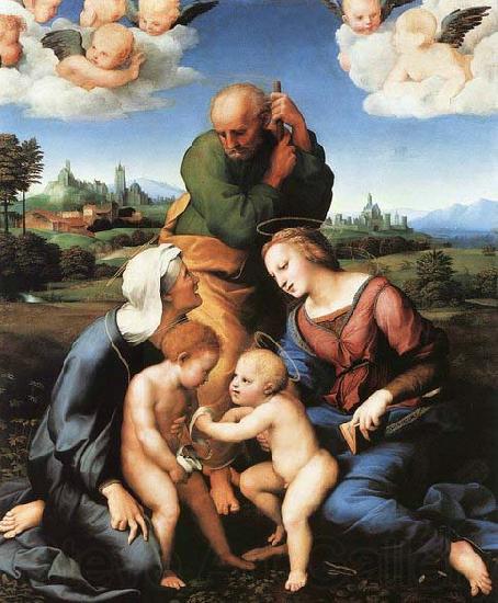 Raffaello The Canigiani Madonna France oil painting art