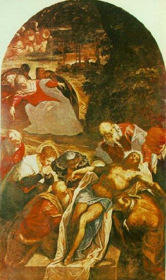 Tintoretto Entombment Spain oil painting art