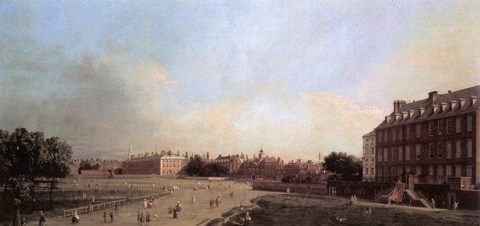 Canaletto the Old Horse Guards from St James-s Park Spain oil painting art