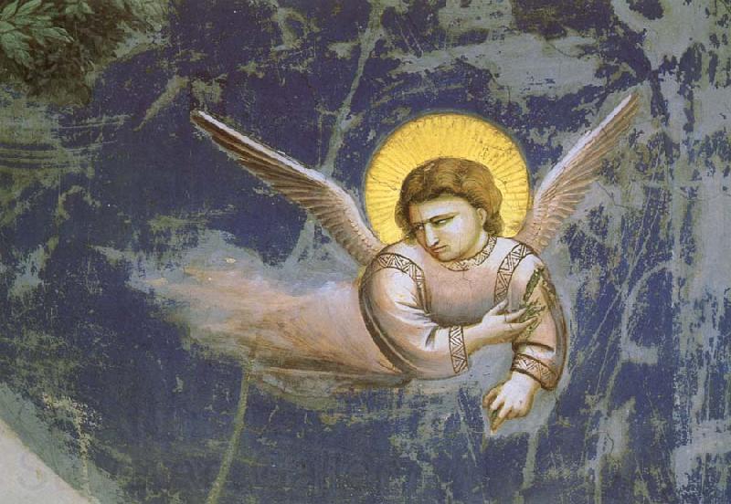 Giotto Detail of the Flight into Egypt France oil painting art