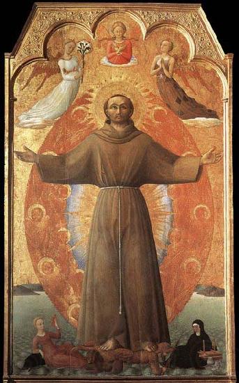 SASSETTA The Ecstasy of St Francis Norge oil painting art