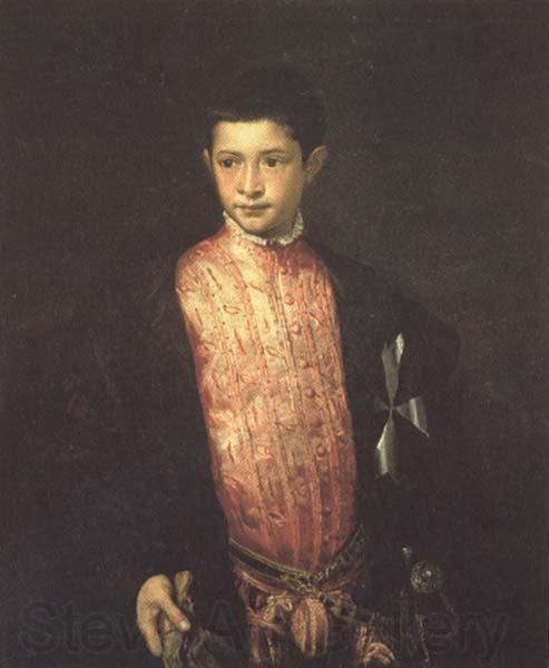 Titian Ranuccio Farnese (mk45) Norge oil painting art