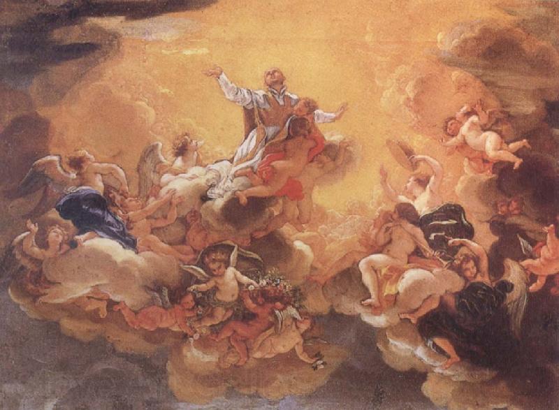 Baciccio The Apotheosis of  St Ignatius Norge oil painting art