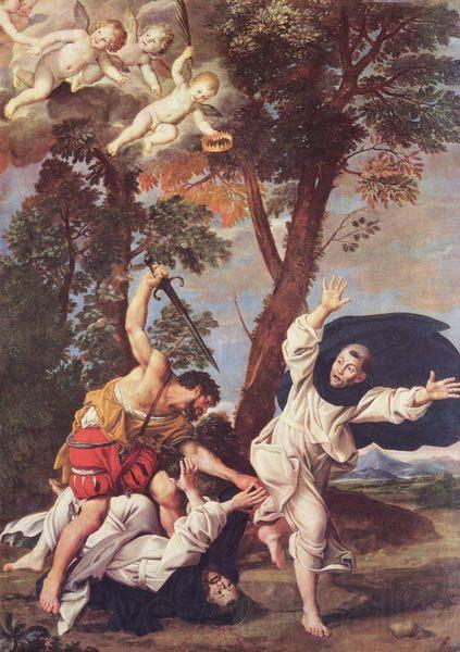 Domenichino Martyrdom of St. Peter the Martyr, Spain oil painting art