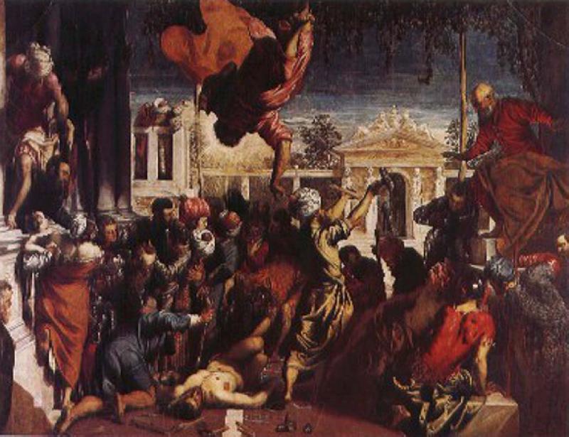 Tintoretto Slave miracle Spain oil painting art
