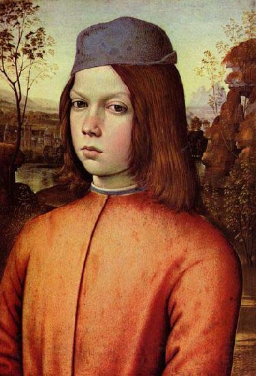 Pinturicchio Portrait of a Boy by Pinturicchio Norge oil painting art