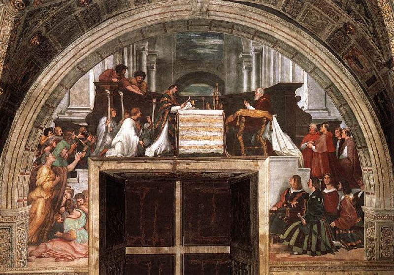 Raphael the mass of bolsena Spain oil painting art
