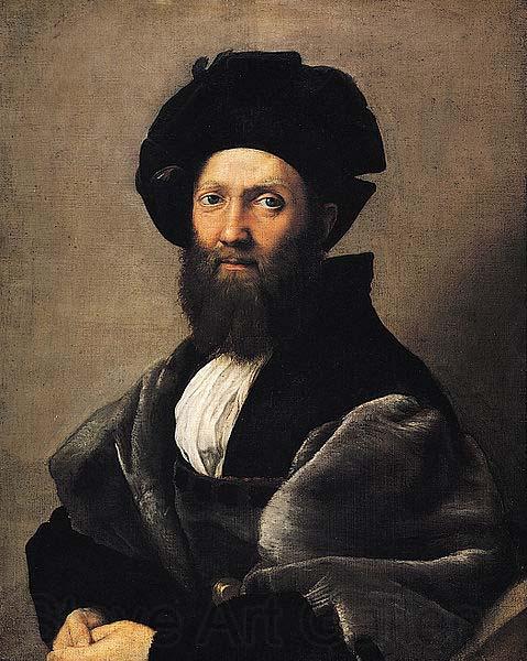 Raphael Portrait of Baldassare Castiglione Norge oil painting art