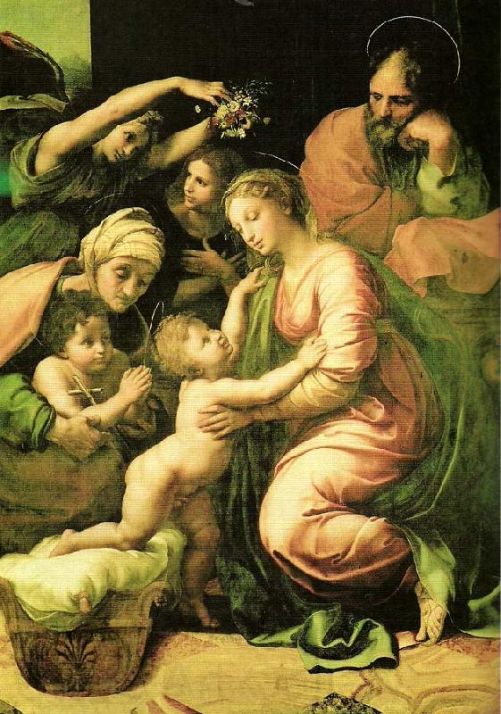 Raphael large holy family France oil painting art