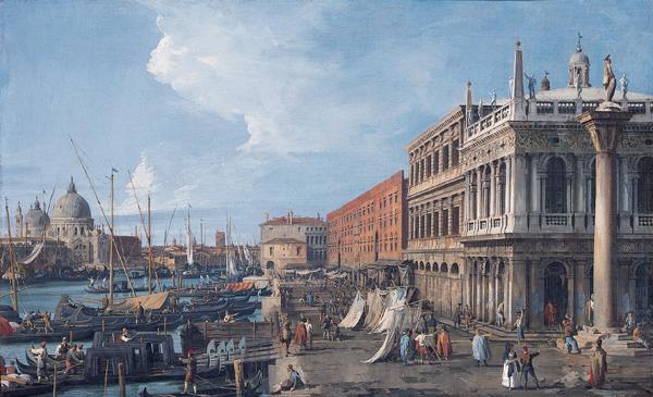 Canaletto The Molo Venice Spain oil painting art