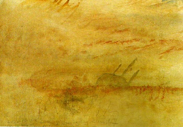 J.M.W.Turner lost to all hope Spain oil painting art