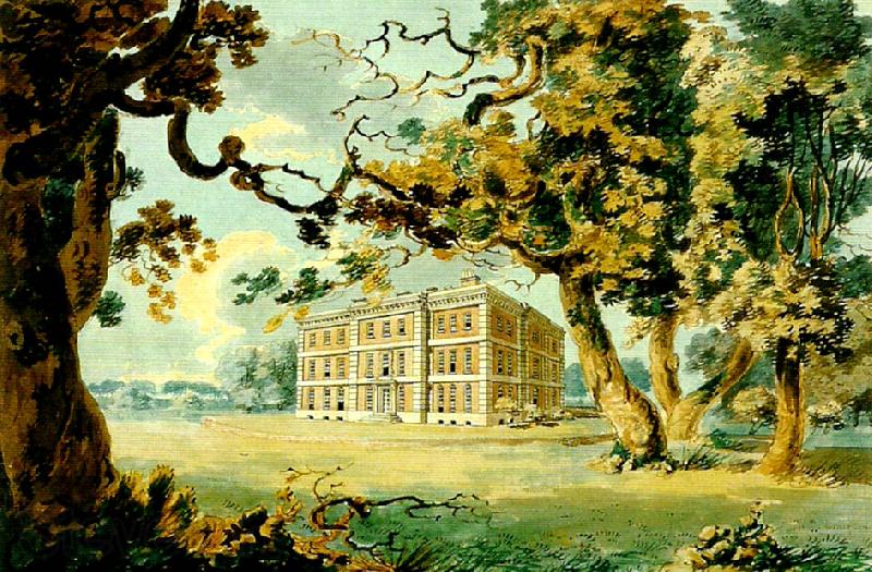 J.M.W.Turner radley hall from the south east Norge oil painting art